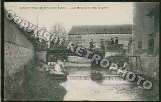 Ville de SAINTMARTIND\'AUXIGNY Carte postale ancienne