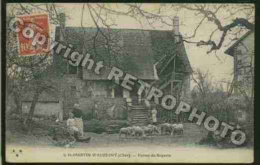 Ville de SAINTMARTIND\'AUXIGNY Carte postale ancienne