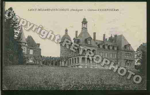 Ville de SAINTMEDARDD\'EXCIDEUIL Carte postale ancienne