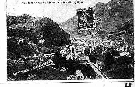 Ville de SAINTRAMBERTENBUGEY Carte postale ancienne