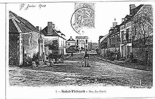 Ville de SAINTSATUR Carte postale ancienne