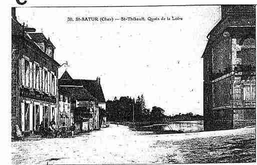 Ville de SAINTSATUR Carte postale ancienne