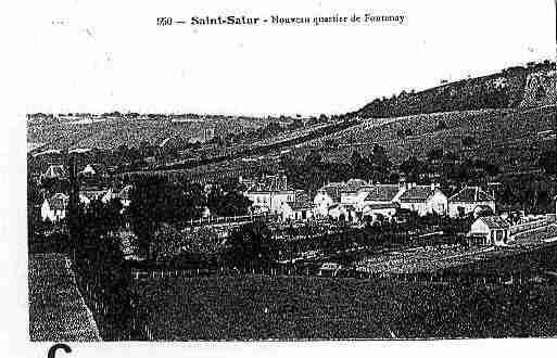 Ville de SAINTSATUR Carte postale ancienne