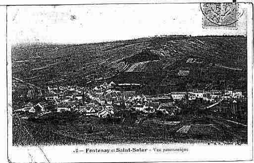 Ville de SAINTSATUR Carte postale ancienne