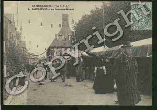 Ville de SAINTSEVERCALVADOS Carte postale ancienne