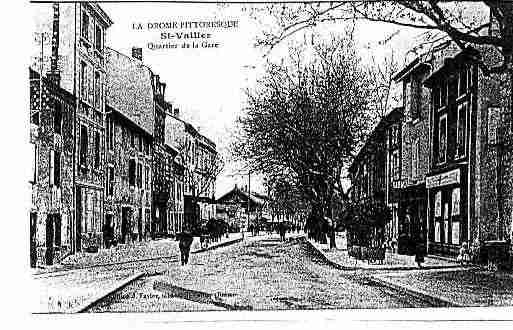 Ville de SAINTVALLIER Carte postale ancienne