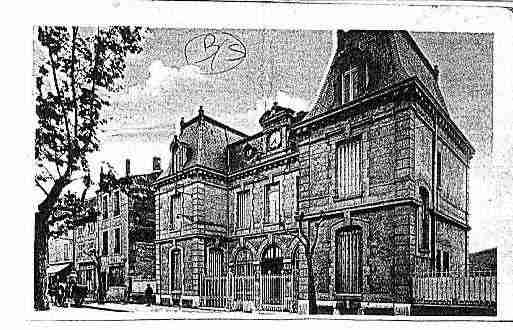 Ville de SAINTVALLIER Carte postale ancienne