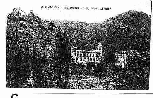 Ville de SAINTVALLIER Carte postale ancienne