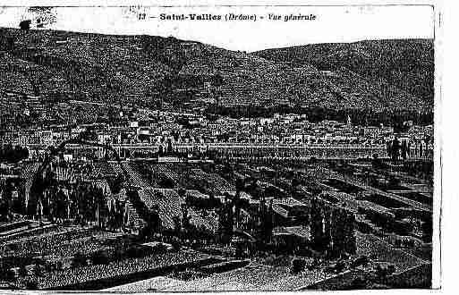 Ville de SAINTVALLIER Carte postale ancienne