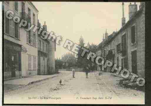 Ville de SAINTVIT Carte postale ancienne