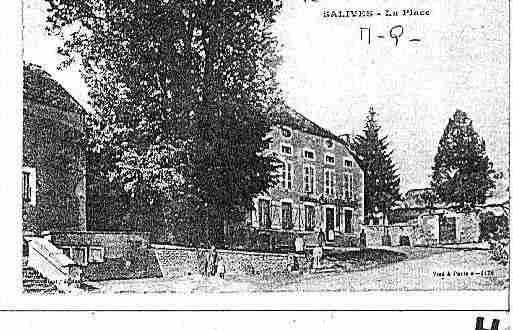 Ville de SALMAISE Carte postale ancienne