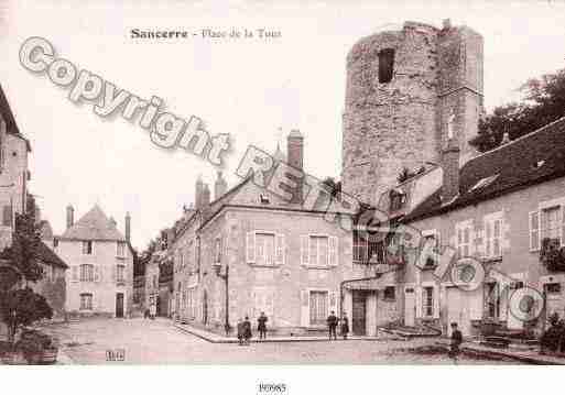 Ville de SANCERRE Carte postale ancienne