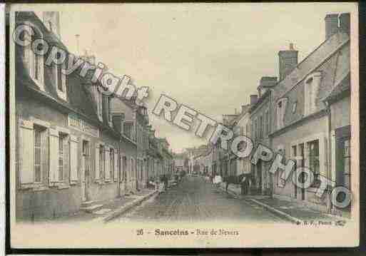 Ville de SANCOINS Carte postale ancienne