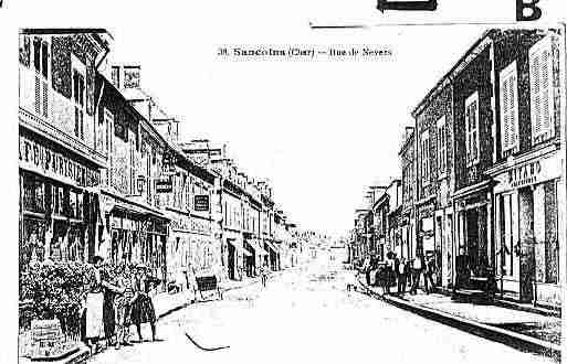 Ville de SANCOINS Carte postale ancienne