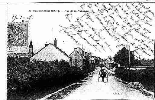 Ville de SANCOINS Carte postale ancienne