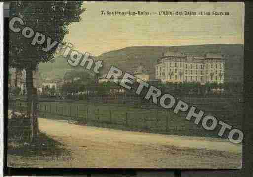 Ville de SANTENAY Carte postale ancienne