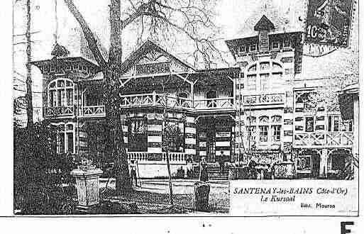 Ville de SANTENAY Carte postale ancienne