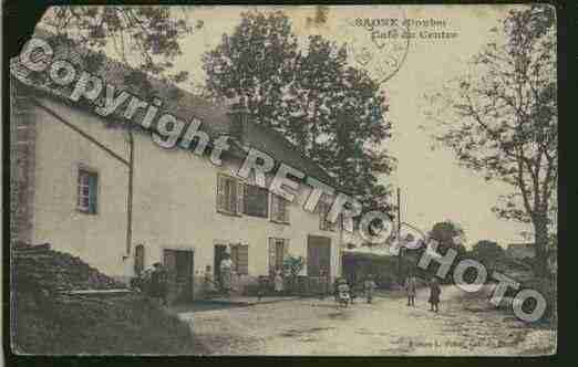 Ville de SAONE Carte postale ancienne