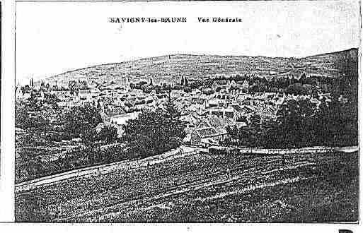 Ville de SAVIGNYLESBEAUNE Carte postale ancienne