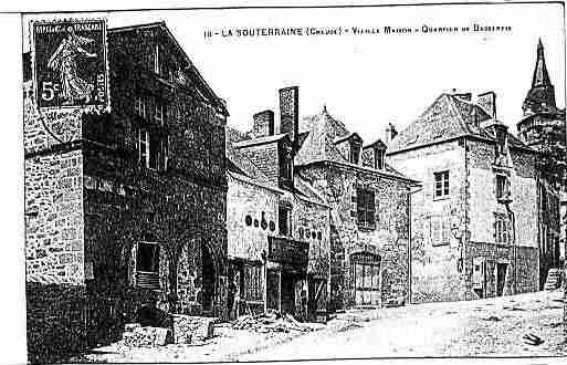 Ville de SOUTERRAINE(LA) Carte postale ancienne