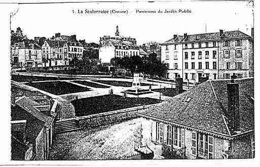 Ville de SOUTERRAINE(LA) Carte postale ancienne