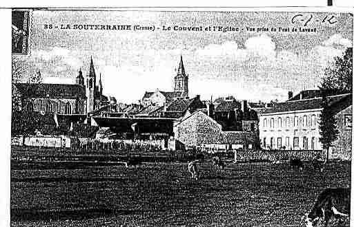 Ville de SOUTERRAINE(LA) Carte postale ancienne