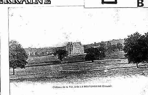 Ville de SOUTERRAINE(LA) Carte postale ancienne