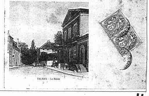 Ville de TALMAY Carte postale ancienne