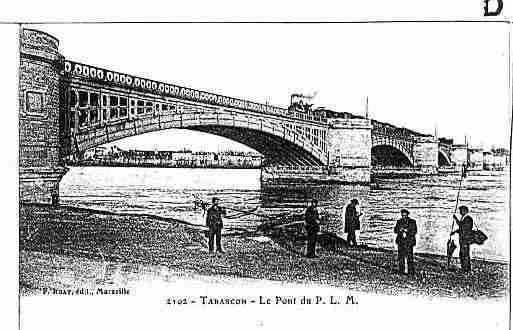 Ville de TARASCON Carte postale ancienne