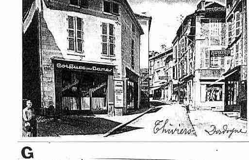 Ville de THIVIERS Carte postale ancienne