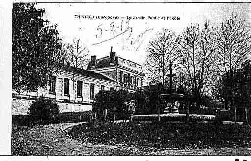 Ville de THIVIERS Carte postale ancienne