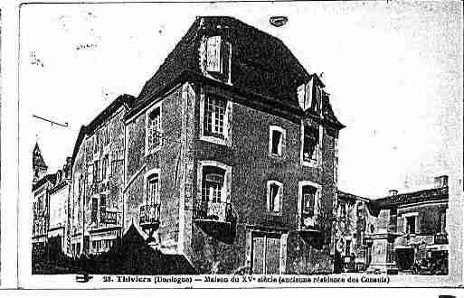 Ville de THIVIERS Carte postale ancienne