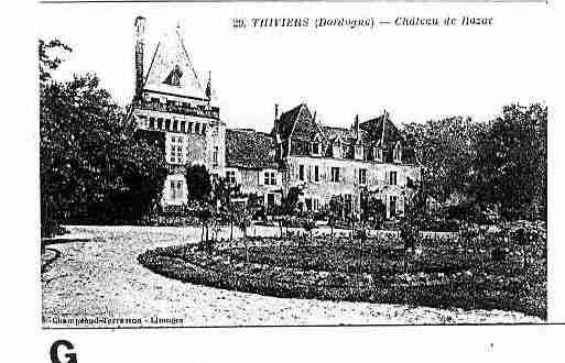 Ville de THIVIERS Carte postale ancienne