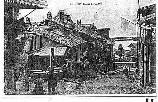 Ville de THONONLESBAINS Carte postale ancienne