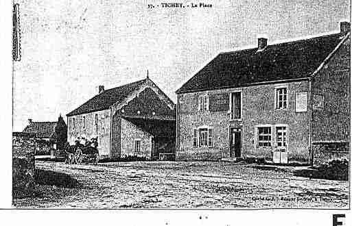 Ville de TICHEY Carte postale ancienne