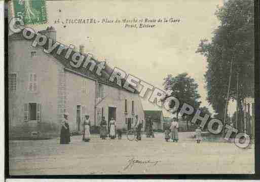 Ville de TILCHATEL Carte postale ancienne