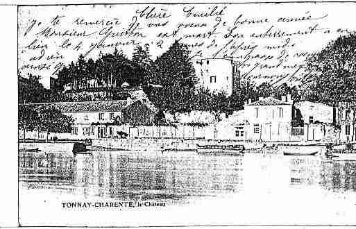 Ville de TONNAYCHARENTE Carte postale ancienne