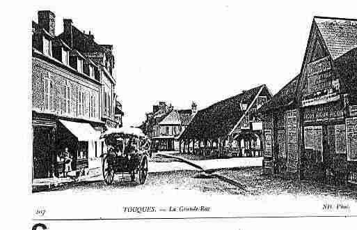 Ville de TOUQUES Carte postale ancienne