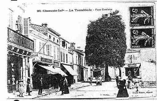 Ville de TREMBLADE(LA) Carte postale ancienne