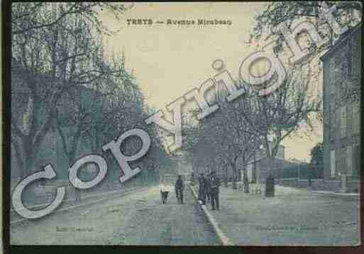 Ville de TRETS Carte postale ancienne