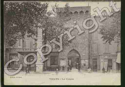 Ville de TRETS Carte postale ancienne