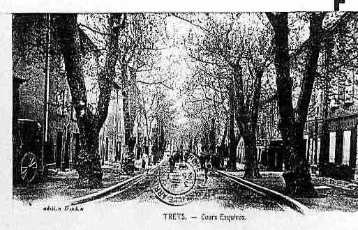 Ville de TRETS Carte postale ancienne