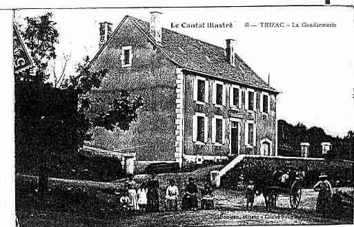 Ville de TRIZAC Carte postale ancienne