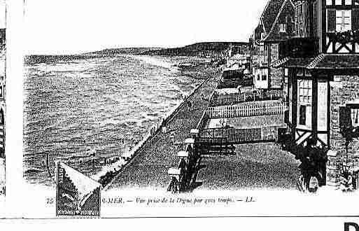 Ville de TROUVILLESURMER Carte postale ancienne