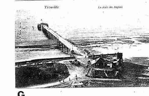 Ville de TROUVILLESURMER Carte postale ancienne