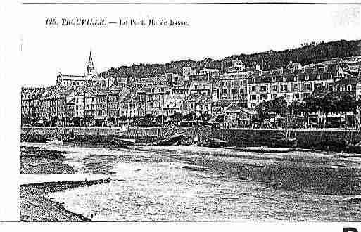 Ville de TROUVILLESURMER Carte postale ancienne