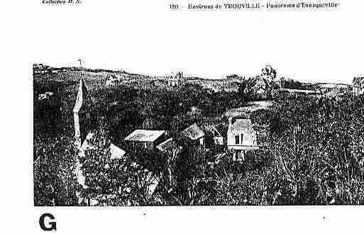 Ville de TROUVILLESURMER Carte postale ancienne