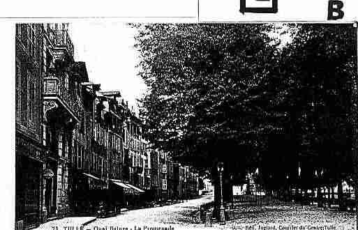 Ville de TULLE Carte postale ancienne