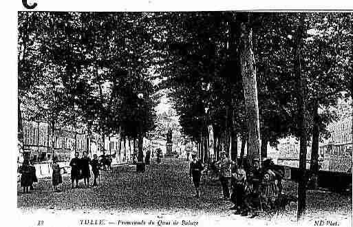 Ville de TULLE Carte postale ancienne