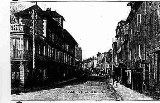 Ville de TULLE Carte postale ancienne